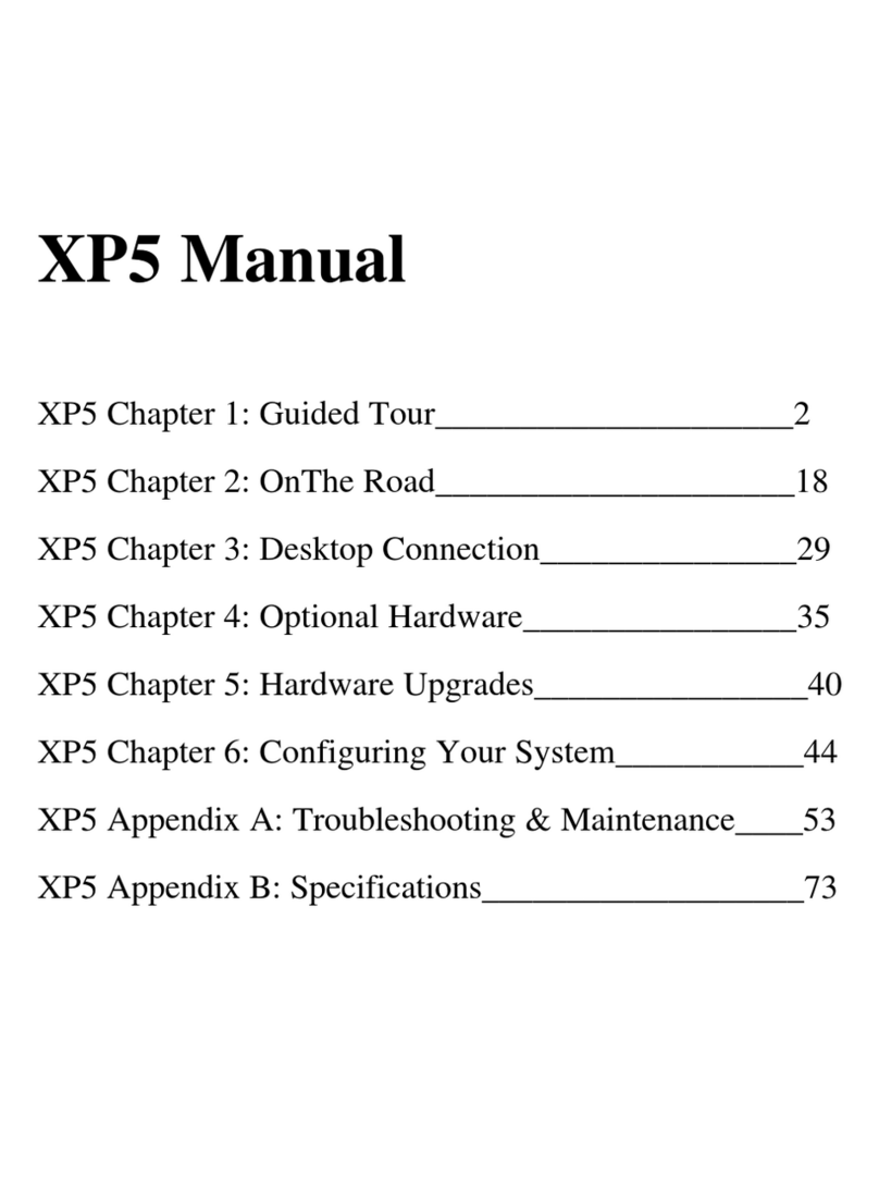 Winbook XP5 User manual