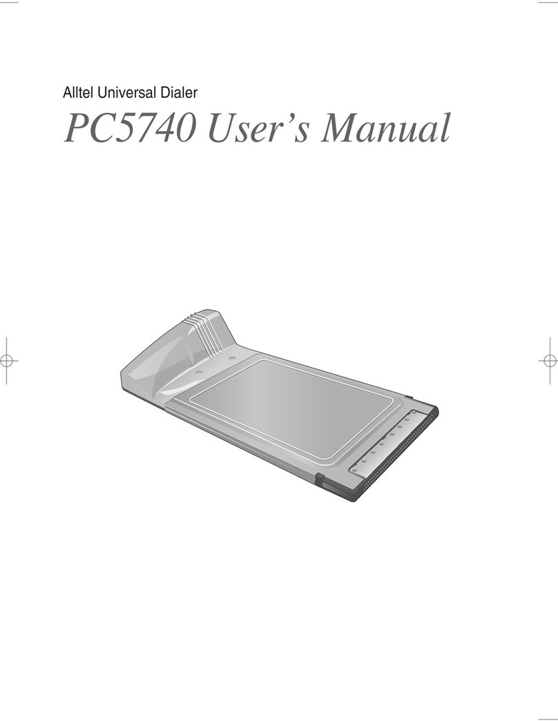 UTStarcom PC5740 User manual