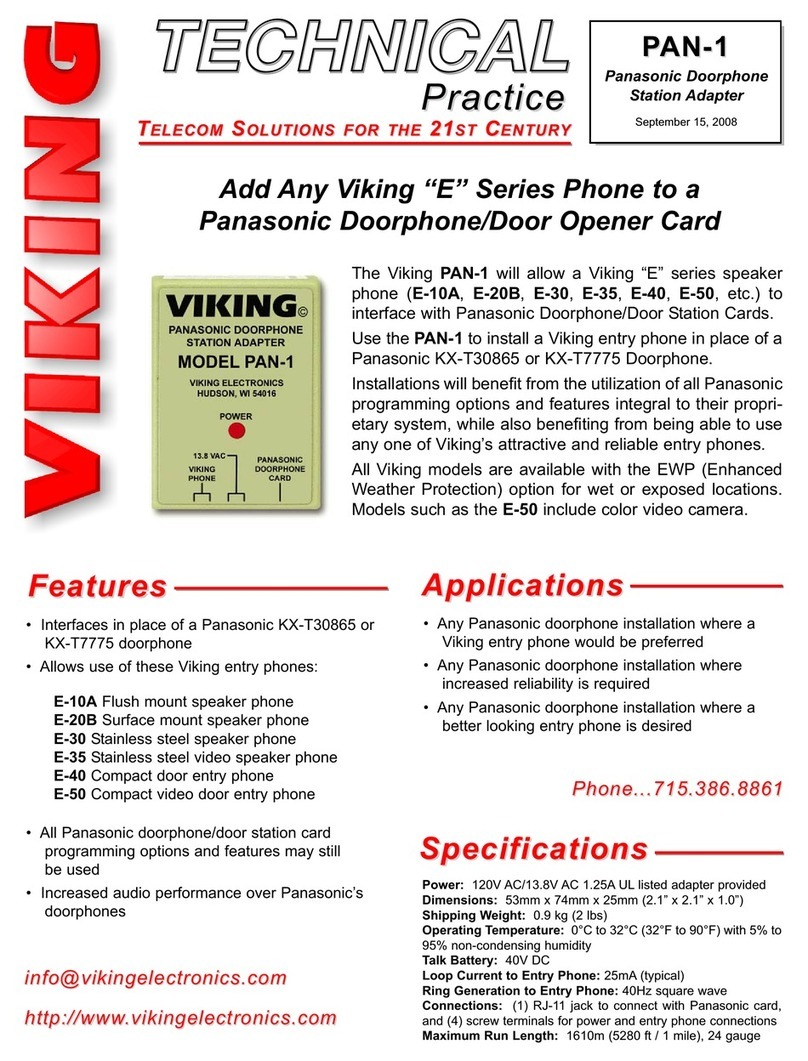 Viking E-40 Series Instructions for use