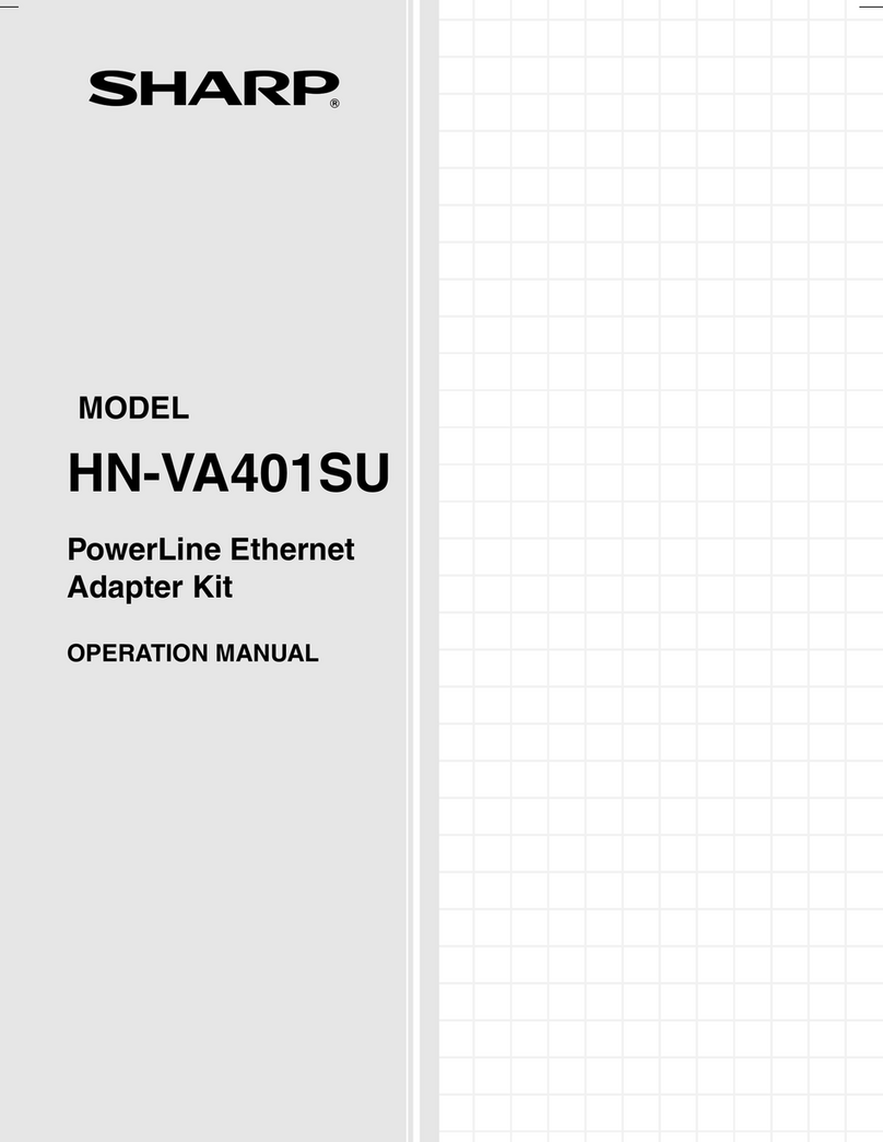 Sharp HN-VA401SU User manual
