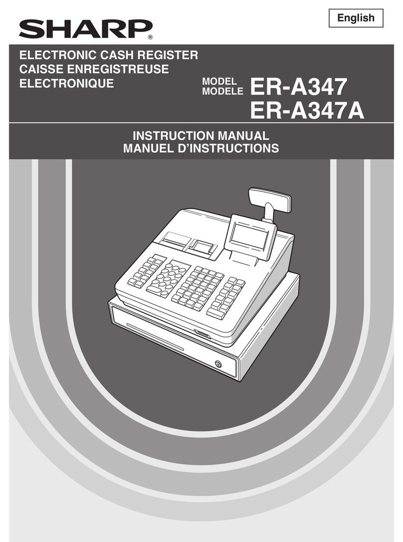 Sharp ER-A347 User manual