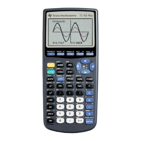 Texas Instruments Probability Simulation User manual