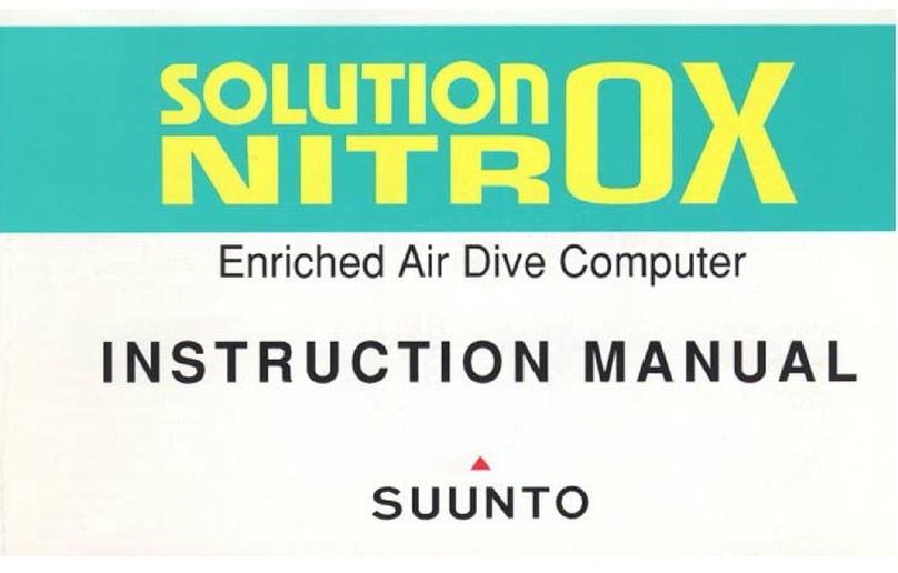 Suunto Solution Nitrox User manual
