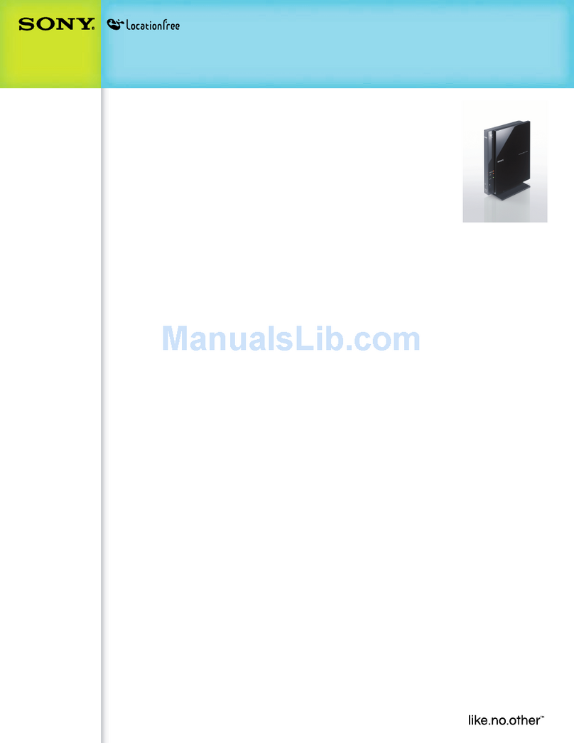 Sony LF-BOX1 User manual