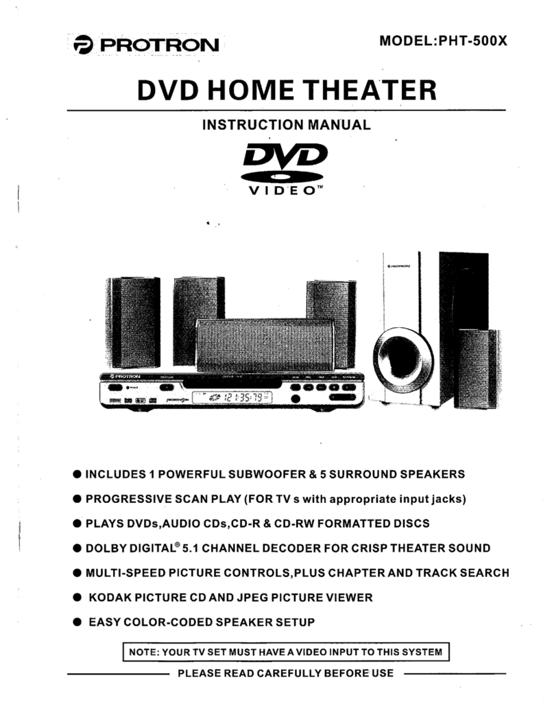 PROTRON PHT-500X User manual