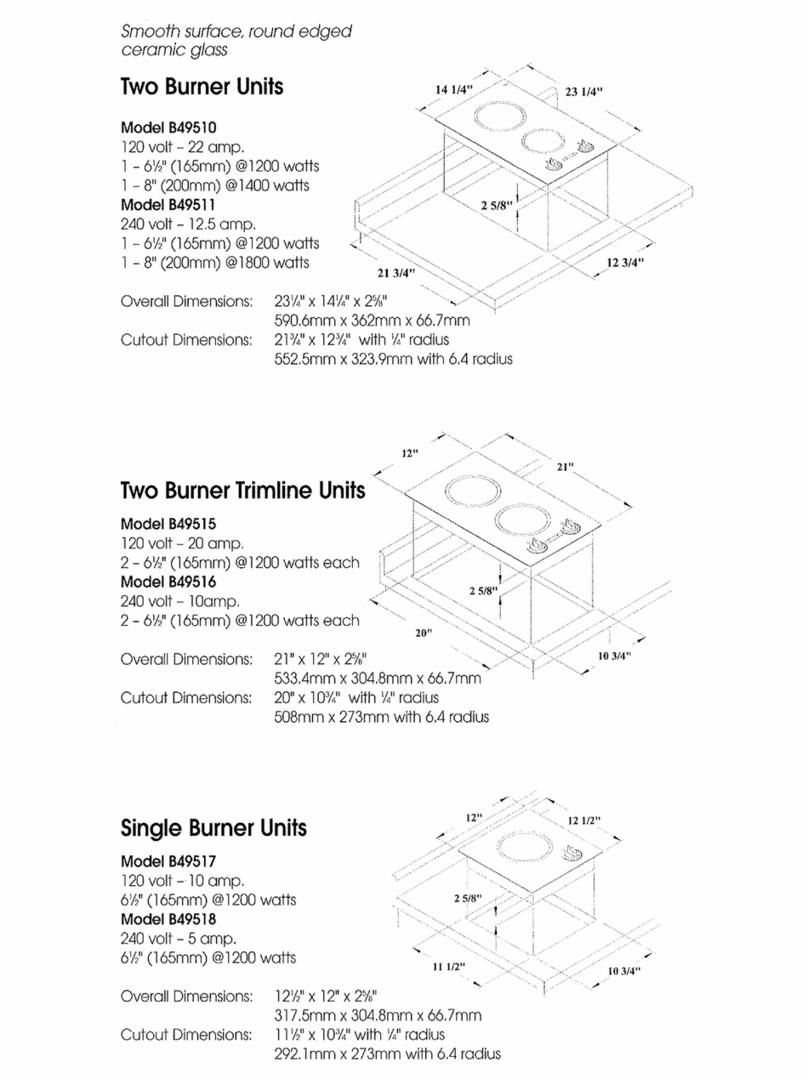 Summit B49511 User manual