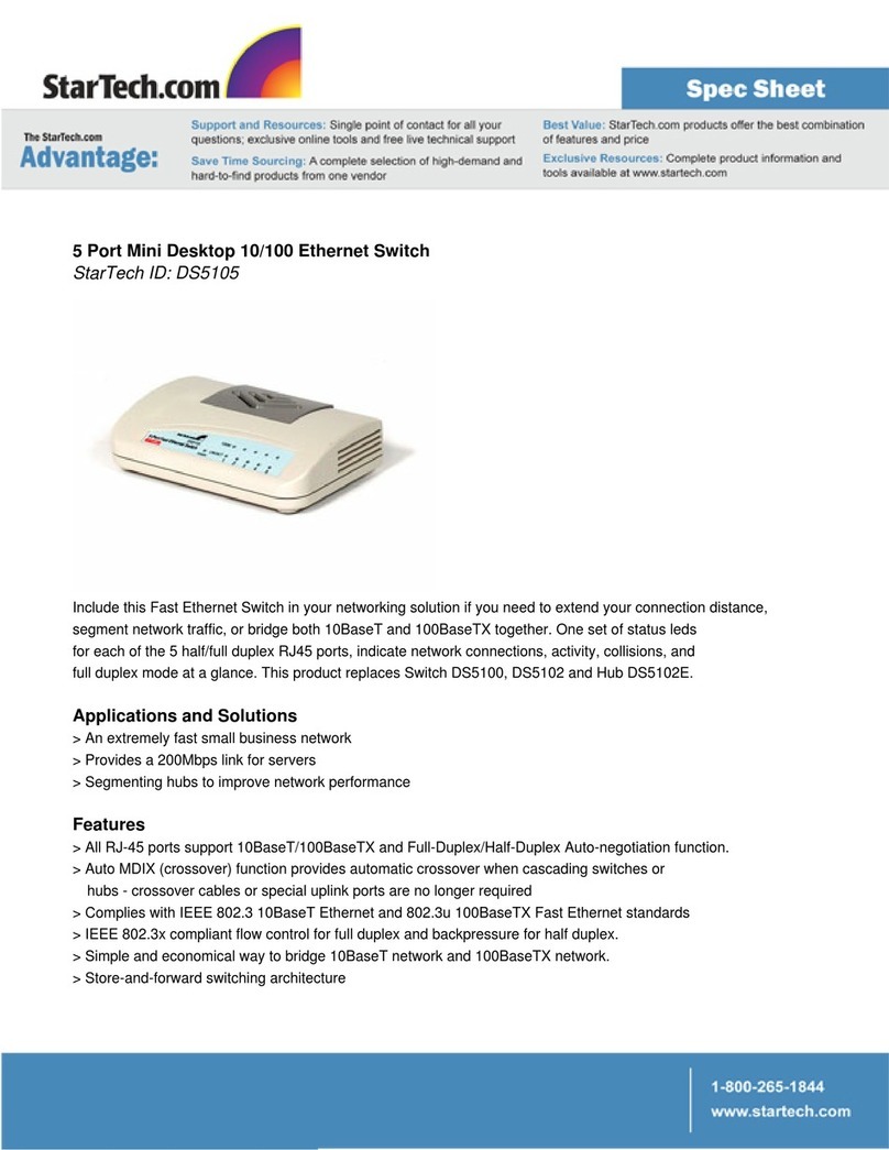 StarTech.com DS5105 System manual