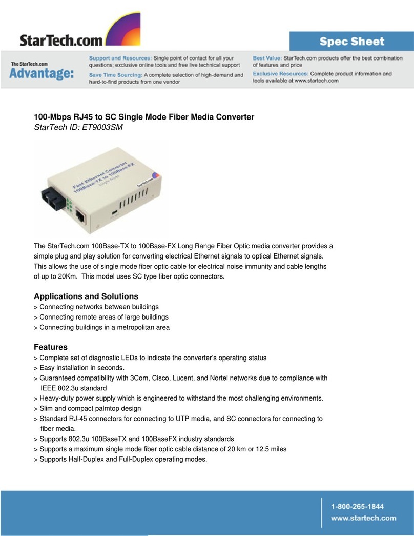 StarTech.com ET9003SM System manual StarTech.com ET9003SM System manual