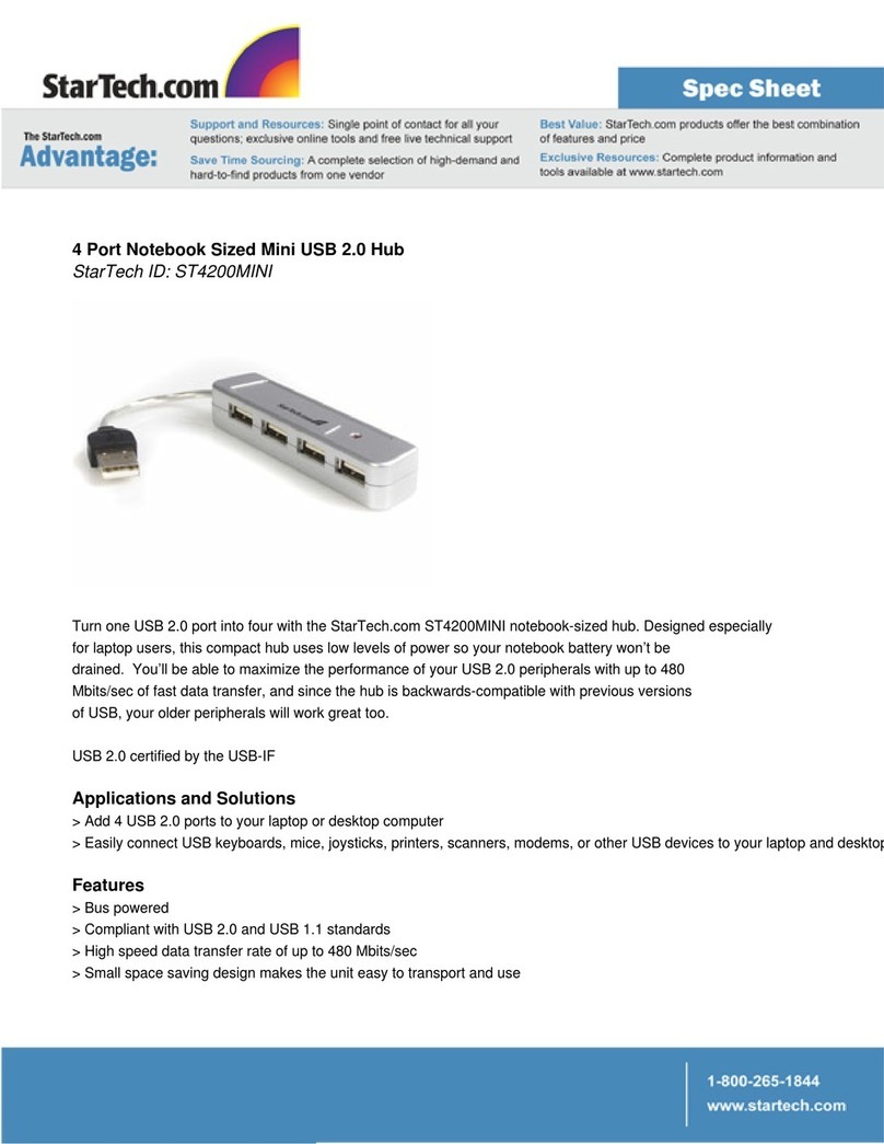 StarTech.com ST4200MINI User manual
