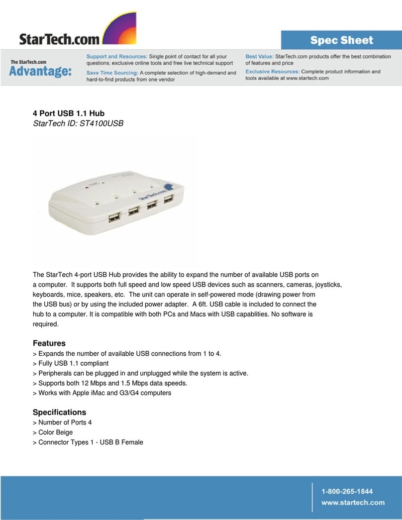 StarTech.com ST4100USB User manual