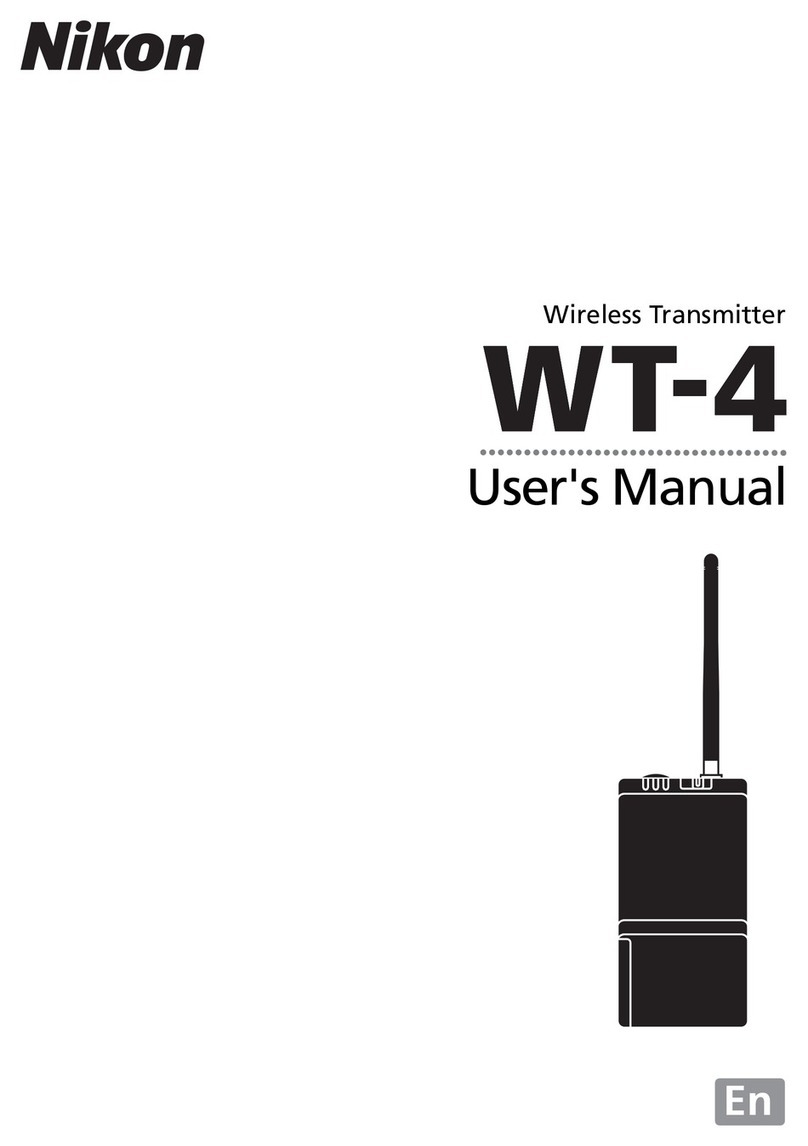 Nikon WT-4A - Wireless File Transmitter User manual