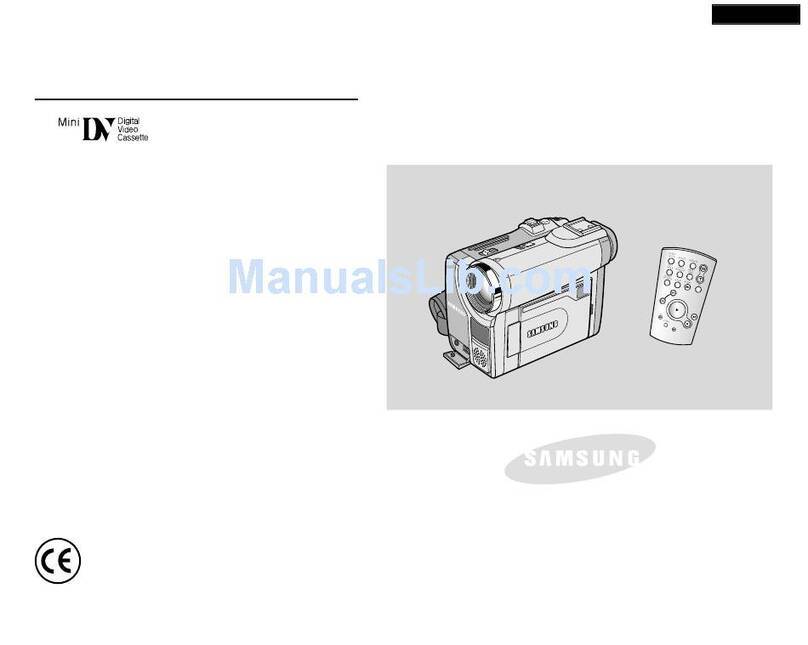 Samsung VP-D30 Owner's manual