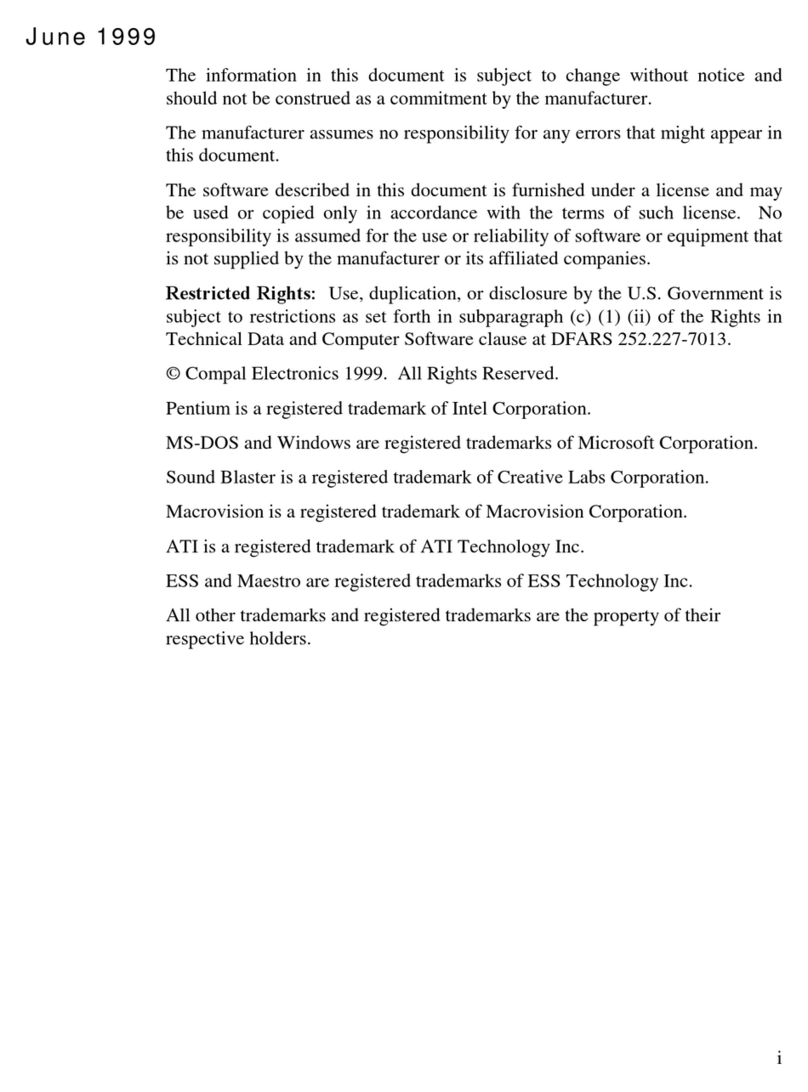 Sceptre S6900 User manual
