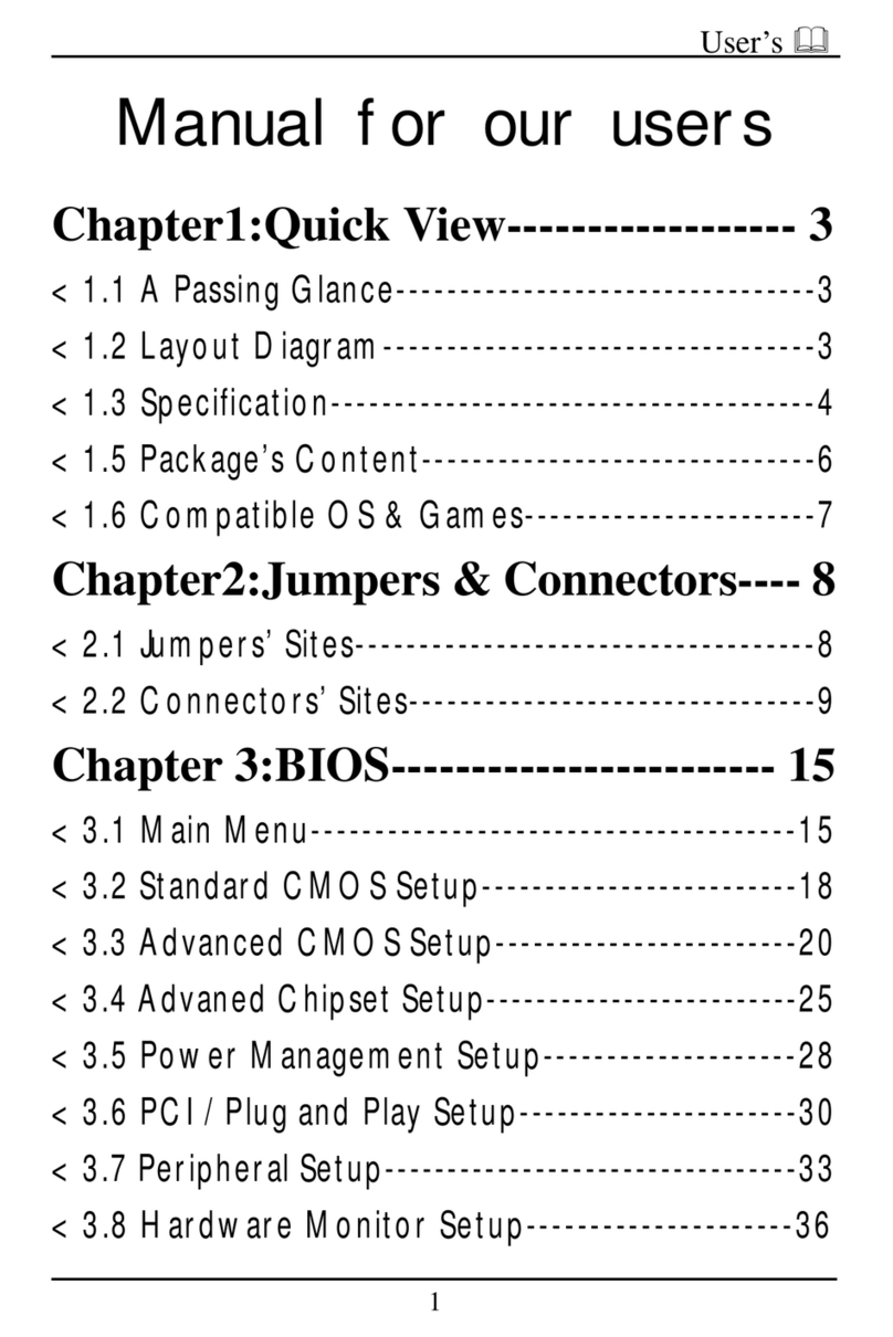 Sceptre SCAKXA User manual
