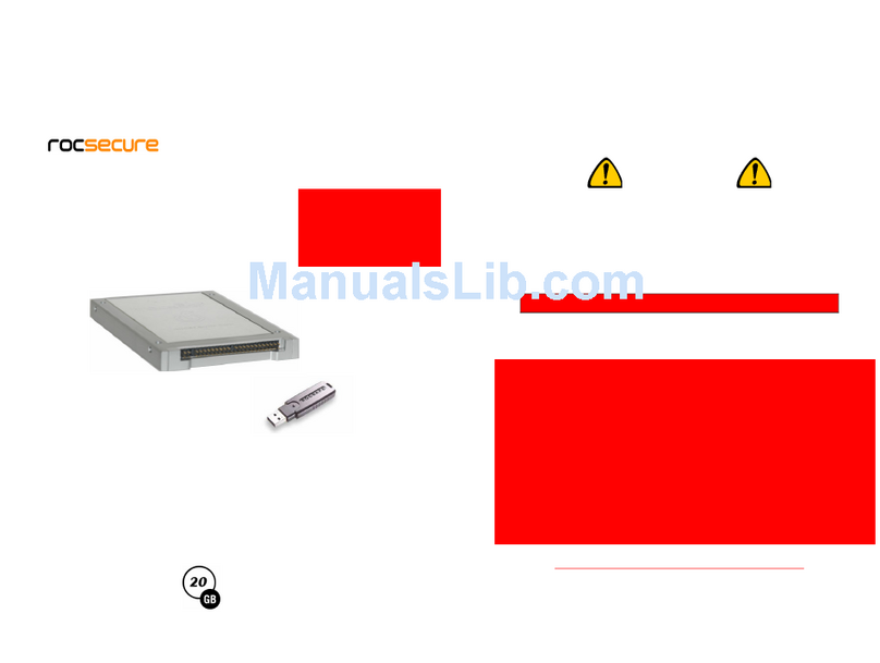 Rocsecure ROCSAFE User manual