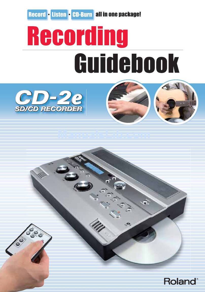 Roland CD-2e Manual Roland CD-2e Manual