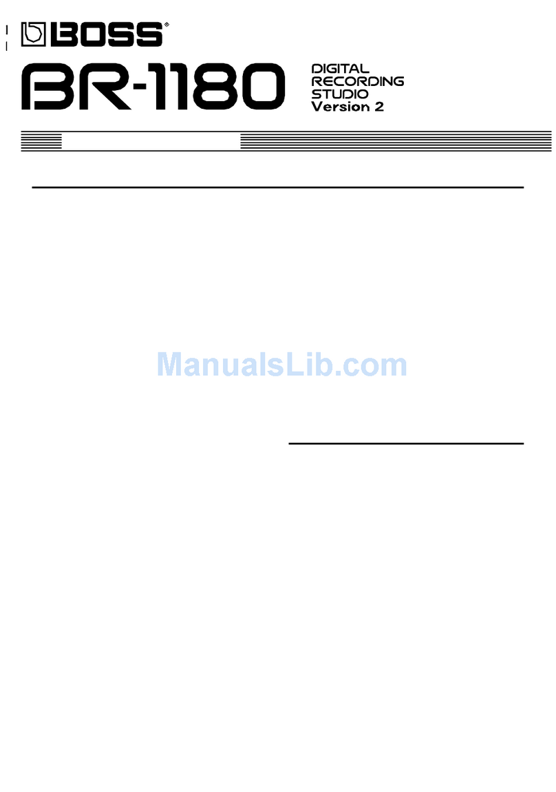 BOSSCO BR-1180CD Instruction and safety manual