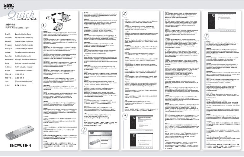 SMC Networks SMCWUSB-N User manual