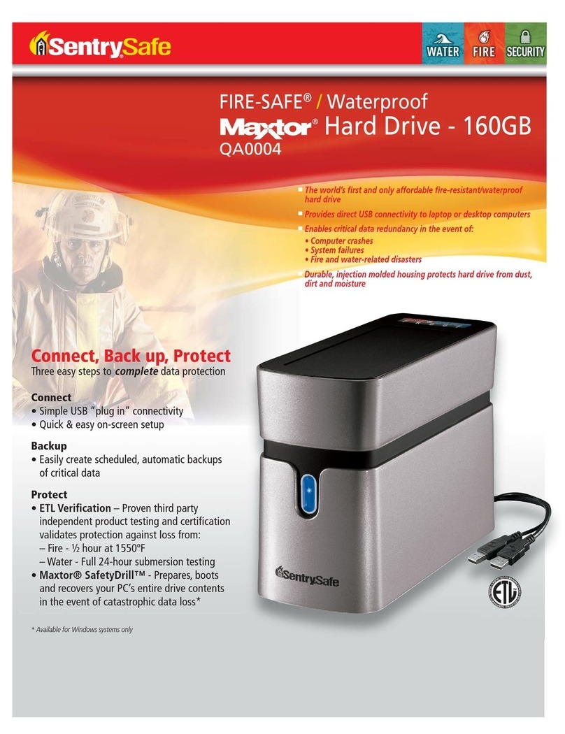 Sentry QA0004 User manual