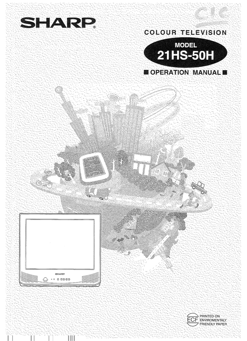Sharp 21HS-50H User manual