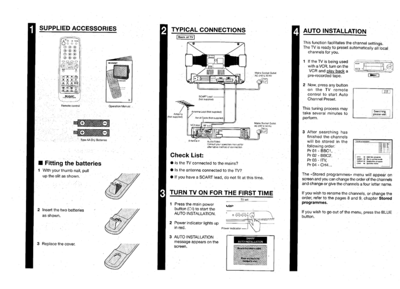 Sharp 51DS-02H User manual