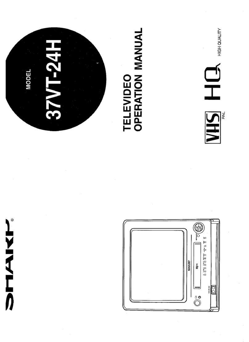 Sharp 37VT-24H User manual