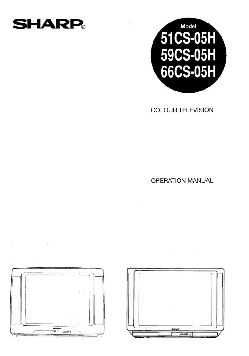 Sharp 51CS-05H User manual