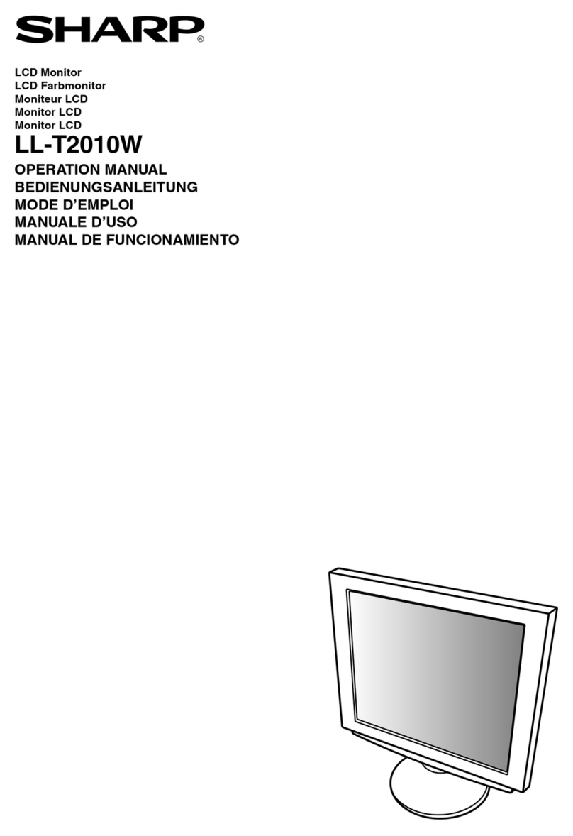 Sharp LL-T2010 User manual