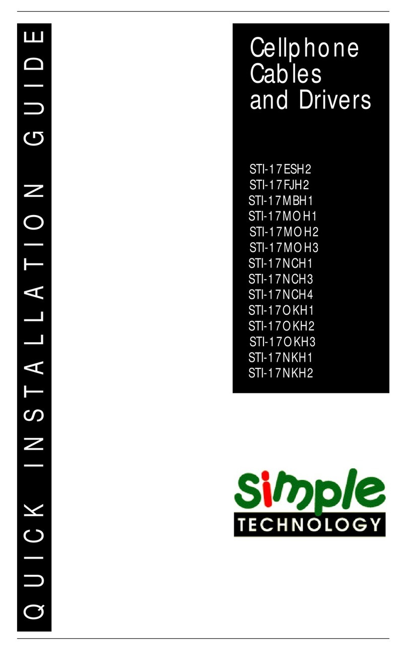 SimpleTech STI-17ESH2 User manual SimpleTech STI-17ESH2 User manual