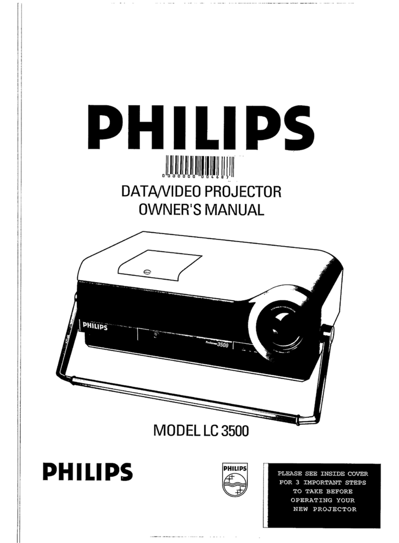 Philips LC3500 User manual