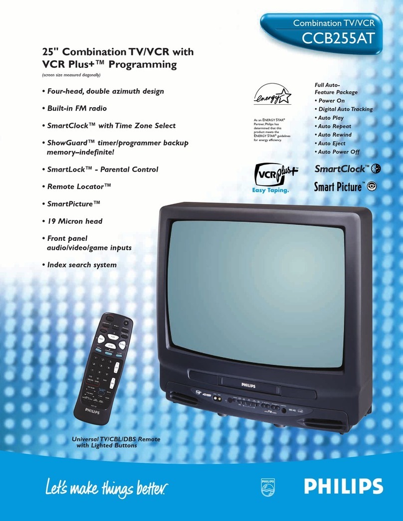Philips CCB255AT User manual