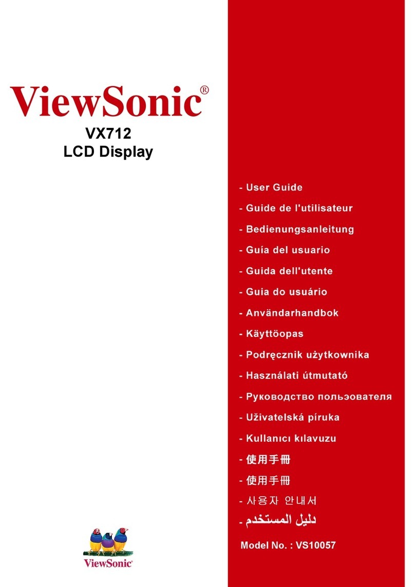 ViewSonic VX712 User manual