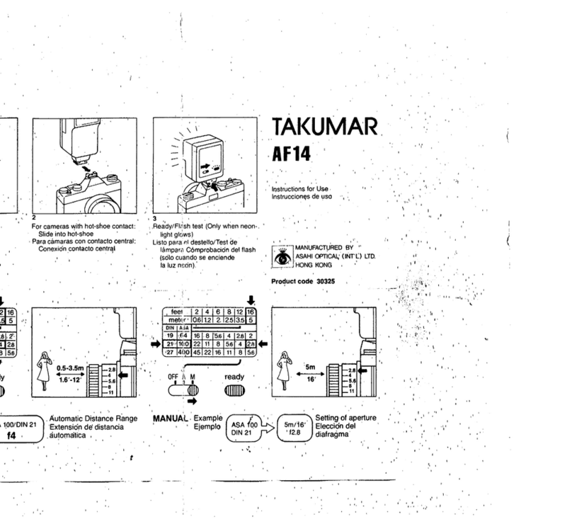 Pentax AF14 Flash User manual