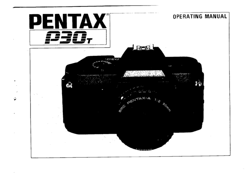 Pentax P30T User manual