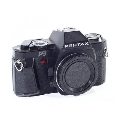 Pentax P3 User manual