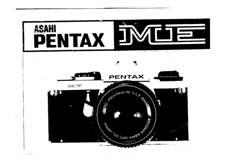 Pentax ME Super User manual