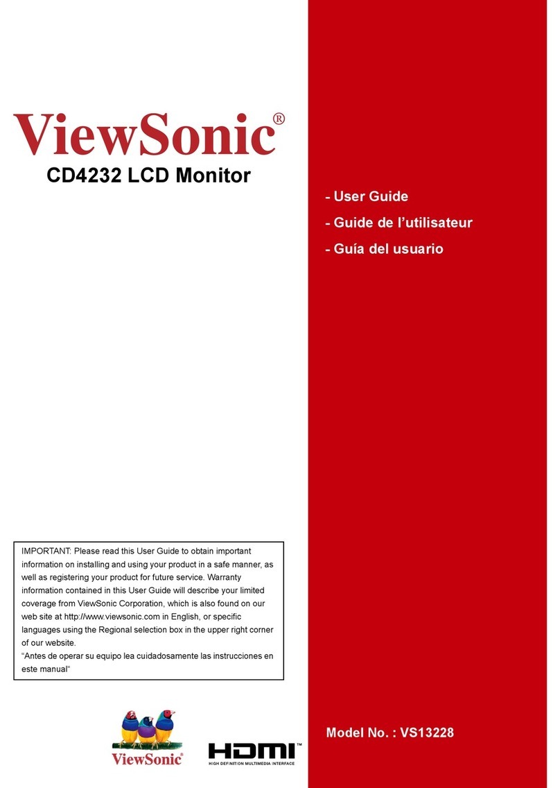 ViewSonic CD4232 User manual
