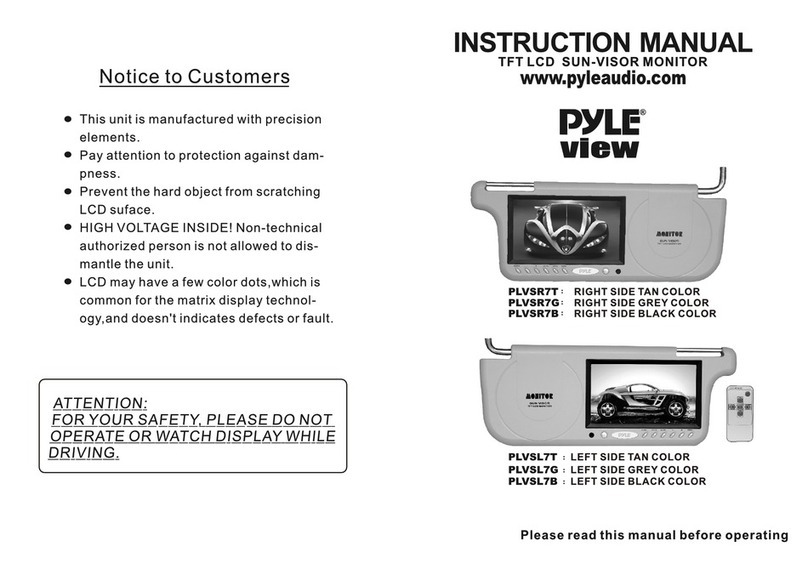 Pyle PLVSR7B User manual Pyle PLVSR7B User manual
