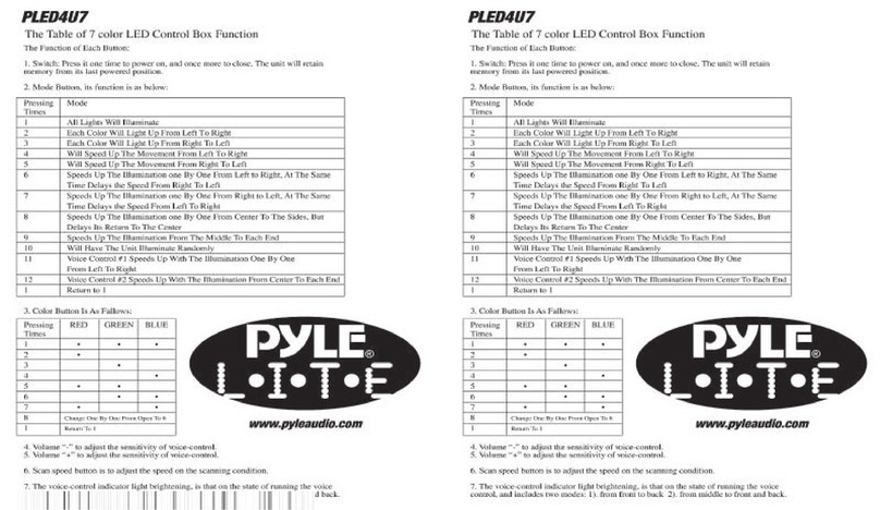 Pyle PLED4U7 Manual Pyle PLED4U7 Manual