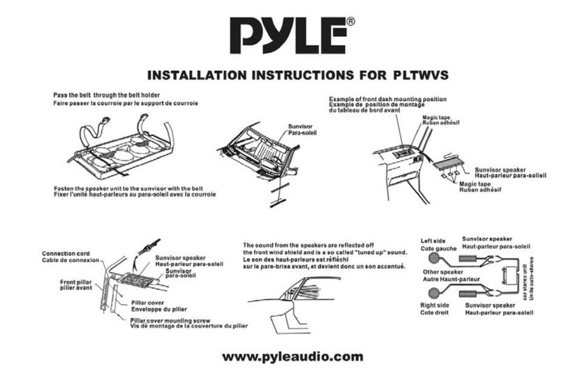 Pyle PLTWVS User manual Pyle PLTWVS User manual