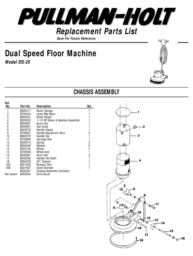 Pullman Holt DS-20 Application guide