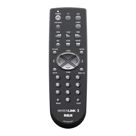 RCA RCU1300 manual