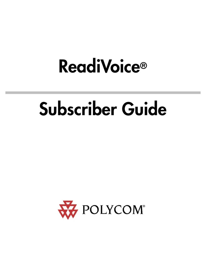 Polycom ReadiVoice Manual