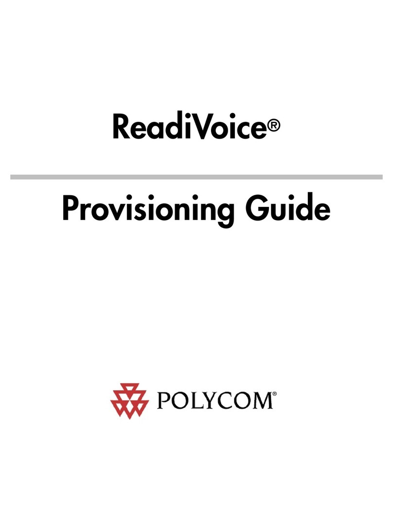Polycom ReadiVoice User manual