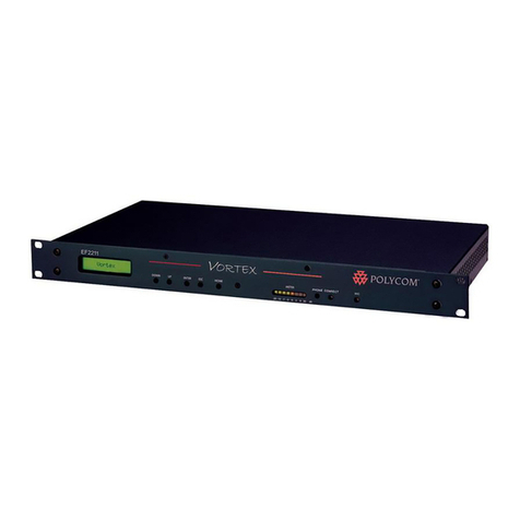 Polycom Vortex EF2211 Operating instructions