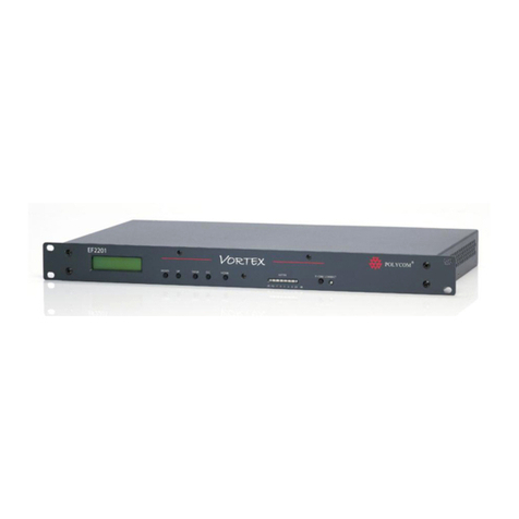 Polycom Vortex EF2201 Installation manual