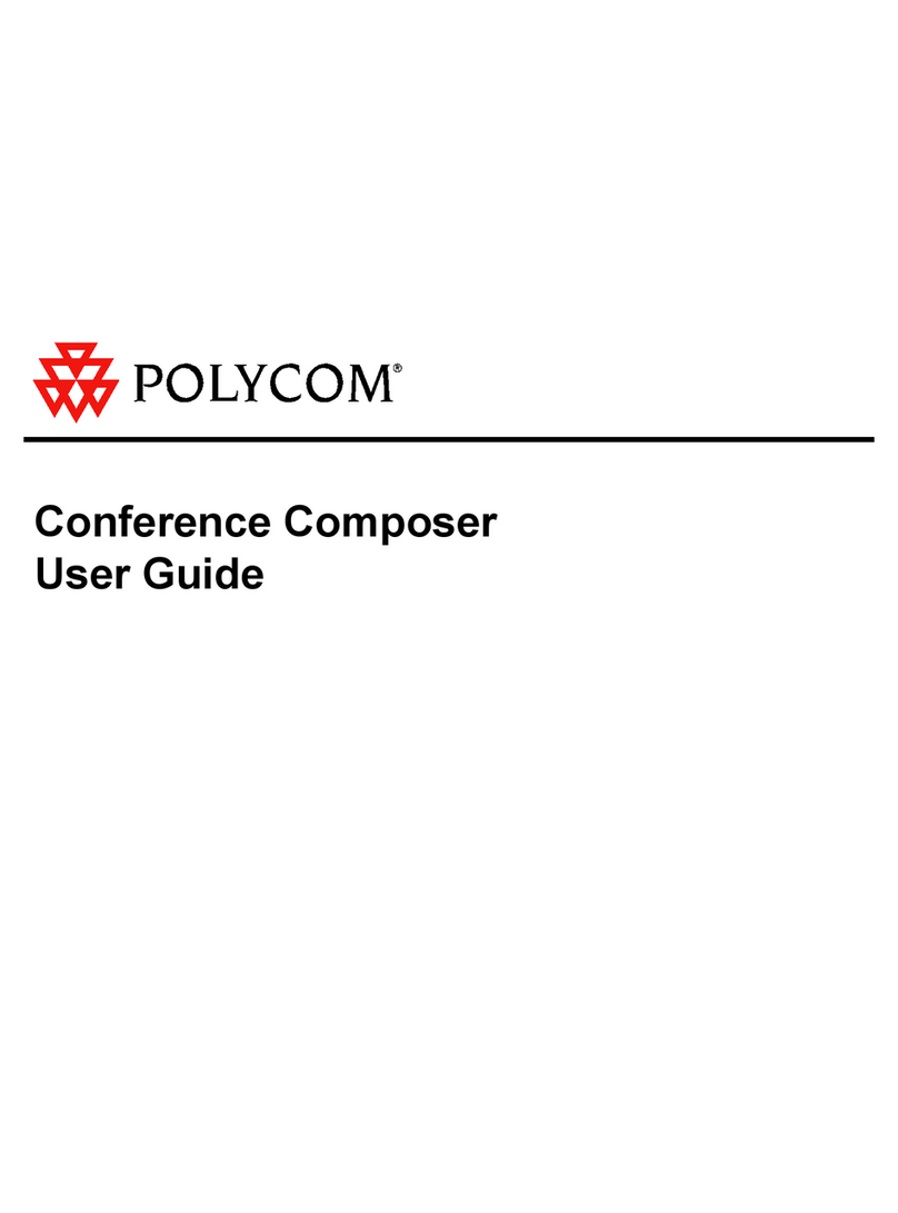 Polycom Conference Composer User manual