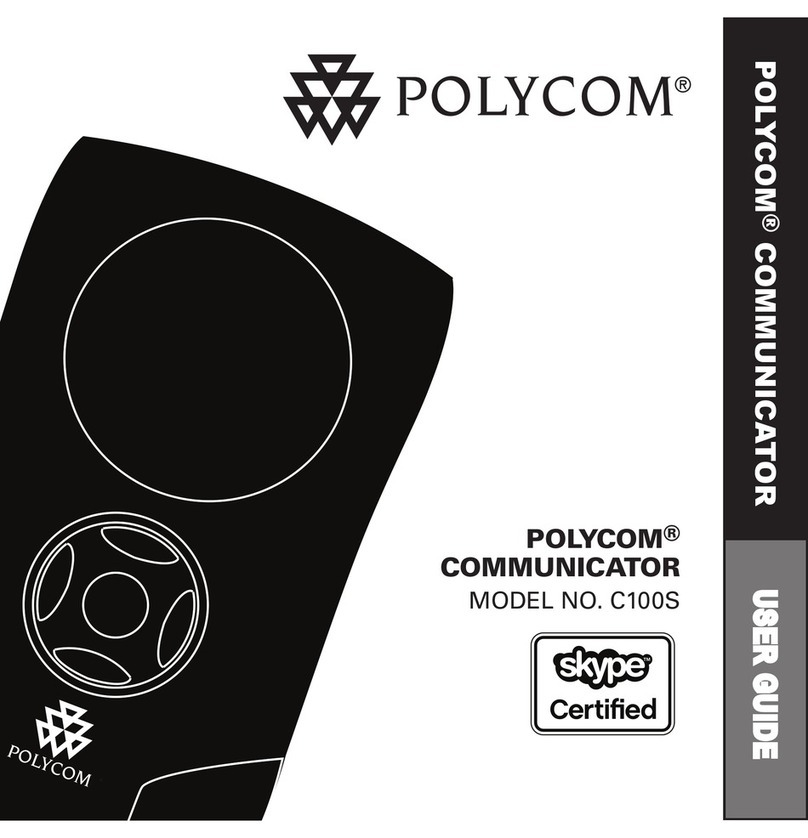 Polycom COMMUNICATOR C100S User manual