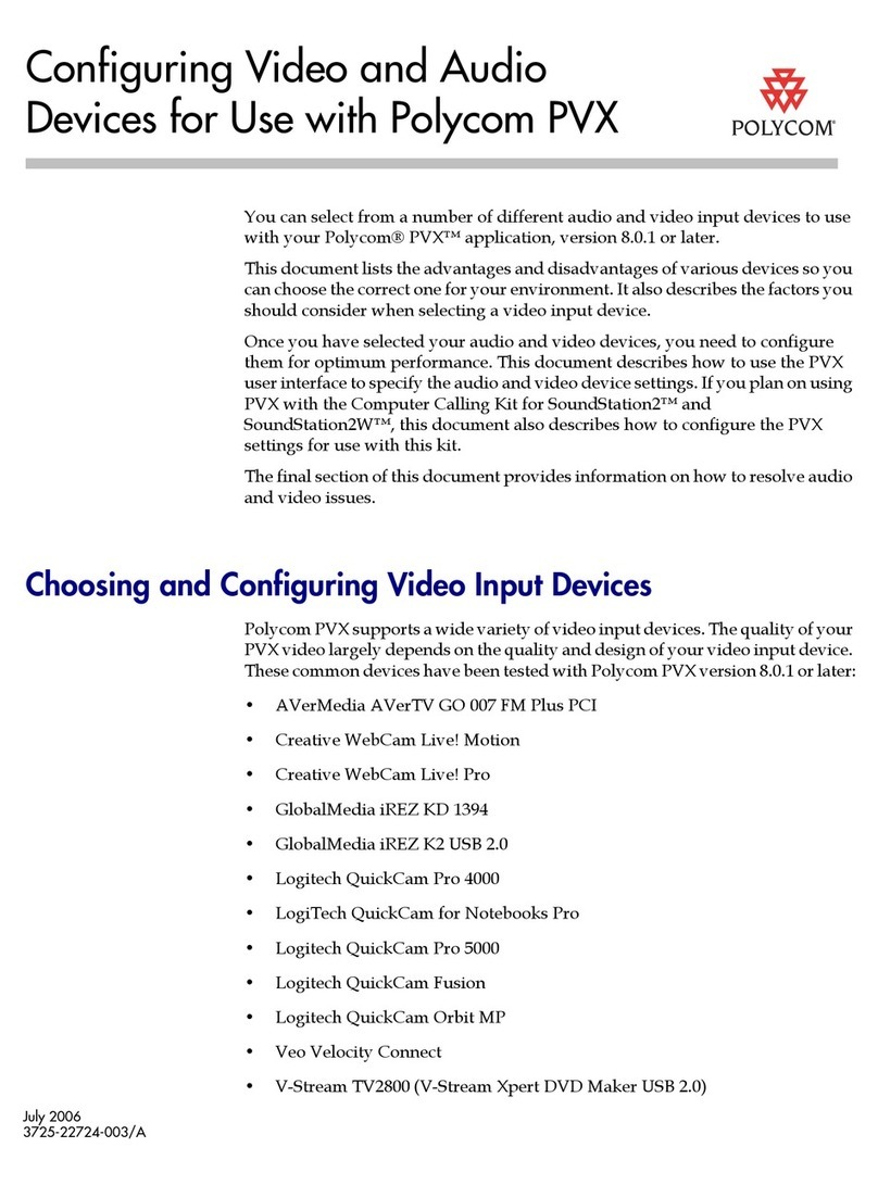 Polycom PVX Manual