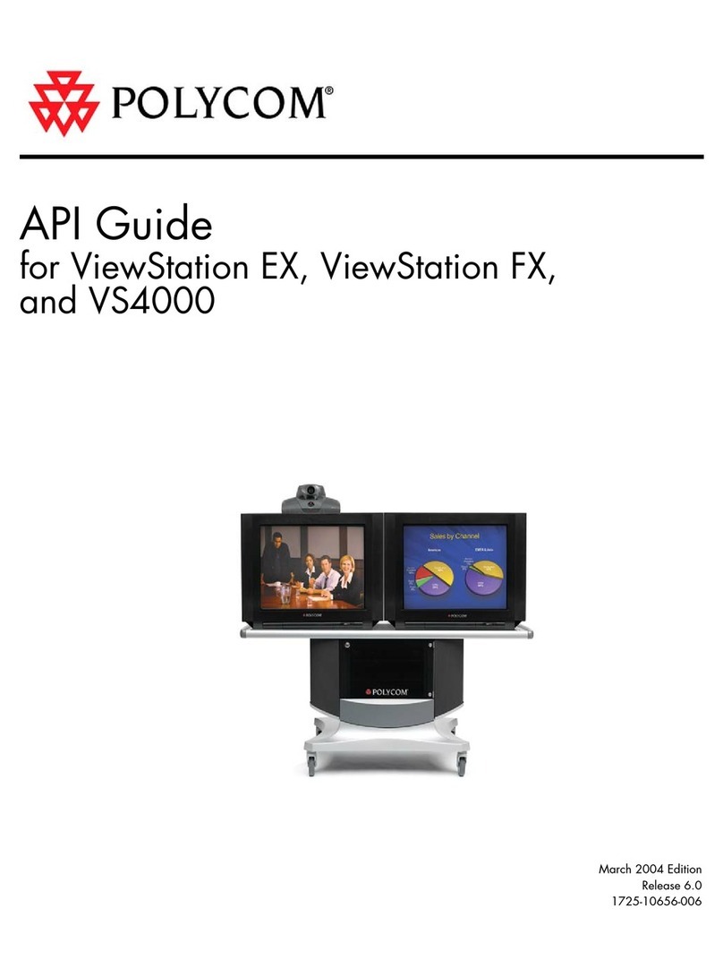 Polycom VIEWSTATION EX User manual